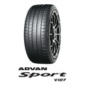 Yokohama Advan Sport V107 255/30 R20 92 (630 kg/kerék) Y (300 km/óra) XL DOT22 (Gyártva: 2022 - garancia 2032-ig)